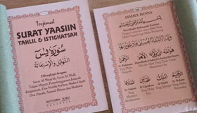 Buku Yasin Mutiara Ilmu Surabaya